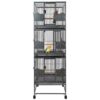 Triple Parrot Cage