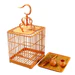 Song Bird Cage Medium Square Plastic