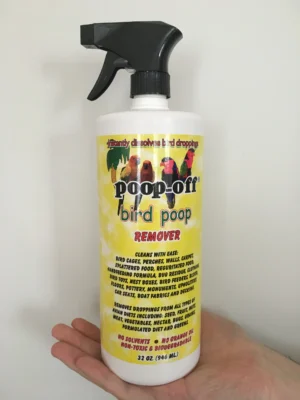 Poop-Off cleaner, bird cage cleaner, exotic bird cleaning spray, safe parrot cleaner, hand fed bird care, avian hygiene, macaw cage cleaner, non-toxic pet spray Poop-Off cleaner, bird cage cleaner, exotic bird cleaning spray, safe parrot cleaner, hand fed bird care, avian hygiene, macaw cage cleaner, non-toxic pet spray