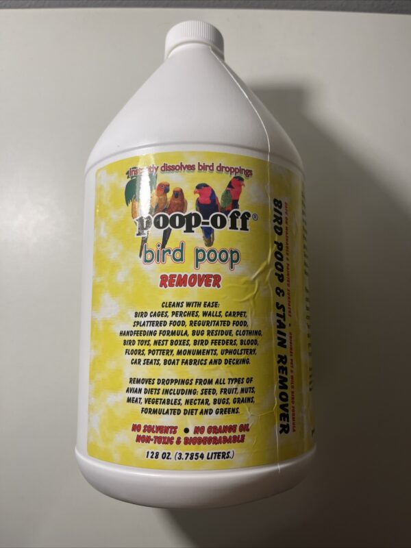 Poop-Off cleaner, bird cage cleaner, exotic bird cleaning spray, safe parrot cleaner, hand fed bird care, avian hygiene, macaw cage cleaner, non-toxic pet spray Poop-Off cleaner, bird cage cleaner, exotic bird cleaning spray, safe parrot cleaner, hand fed bird care, avian hygiene, macaw cage cleaner, non-toxic pet spray