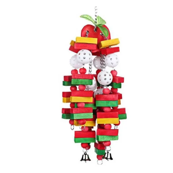 A&E Happy Beaks Large Apples Fiesta Blocks